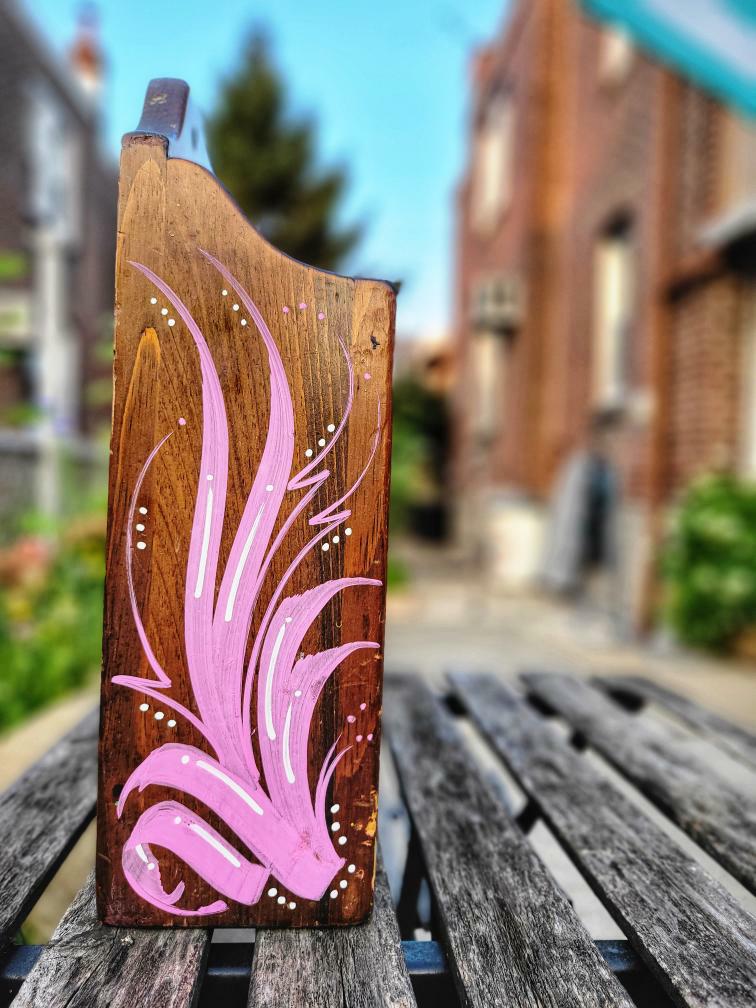 "Letters" Calligraphy Wooden LETTER BOX by Douglas Ethan