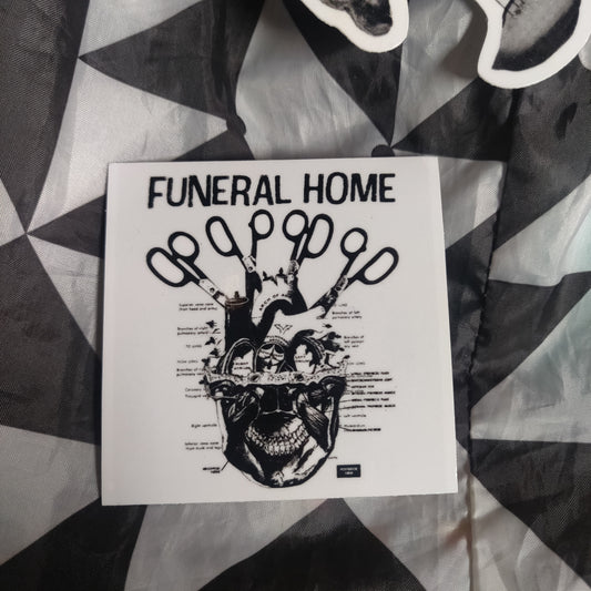 Funeral Home Arts Logo STiCKER