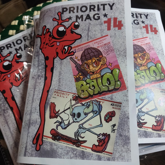 Priority Mag Issue #14 Street Art ZiNE @pmslaps
