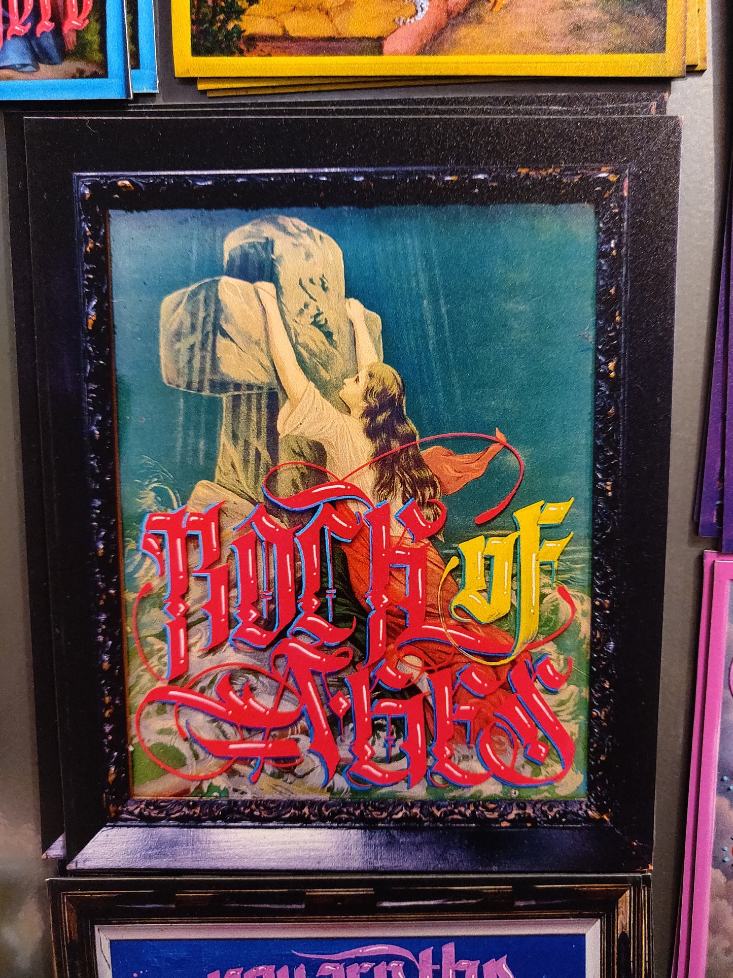 Rock of Ages Calligraphy XL MAGNET by Death and Taxes