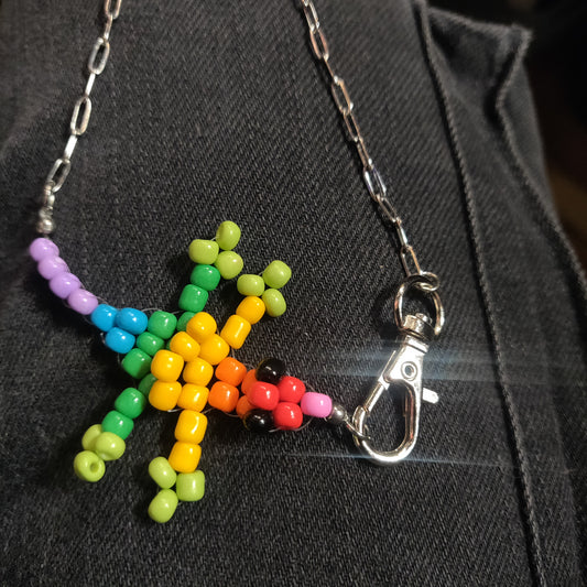 Rainbow Lizard NECKLACE