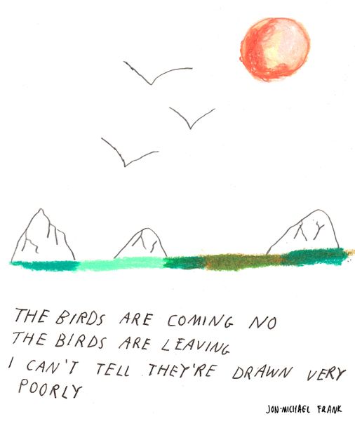 The Birds Are Coming No The Birds Are… PRiNT