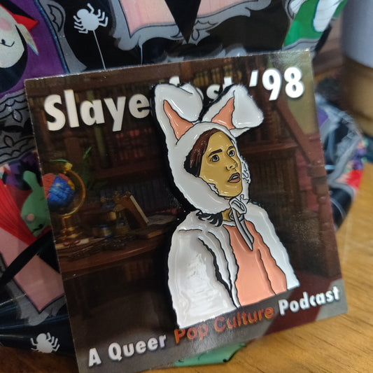 It Must Be Bunnies ENAMEL PIN by Slayerfest 98