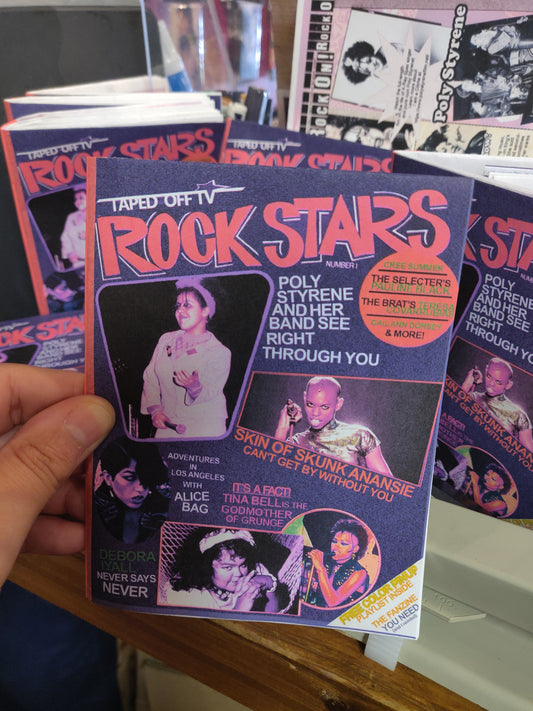 * Taped Off TV Rock Stars ZiNE : DIY Edition