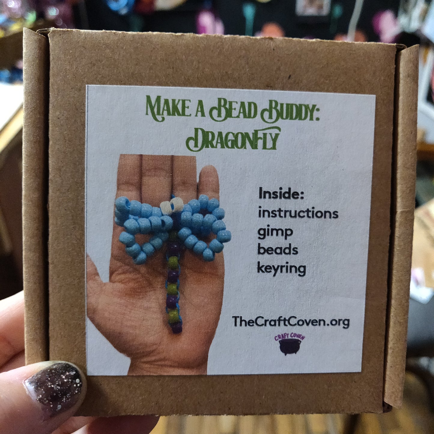 Make a Bead Buddy: Dragonfly DIY KIT