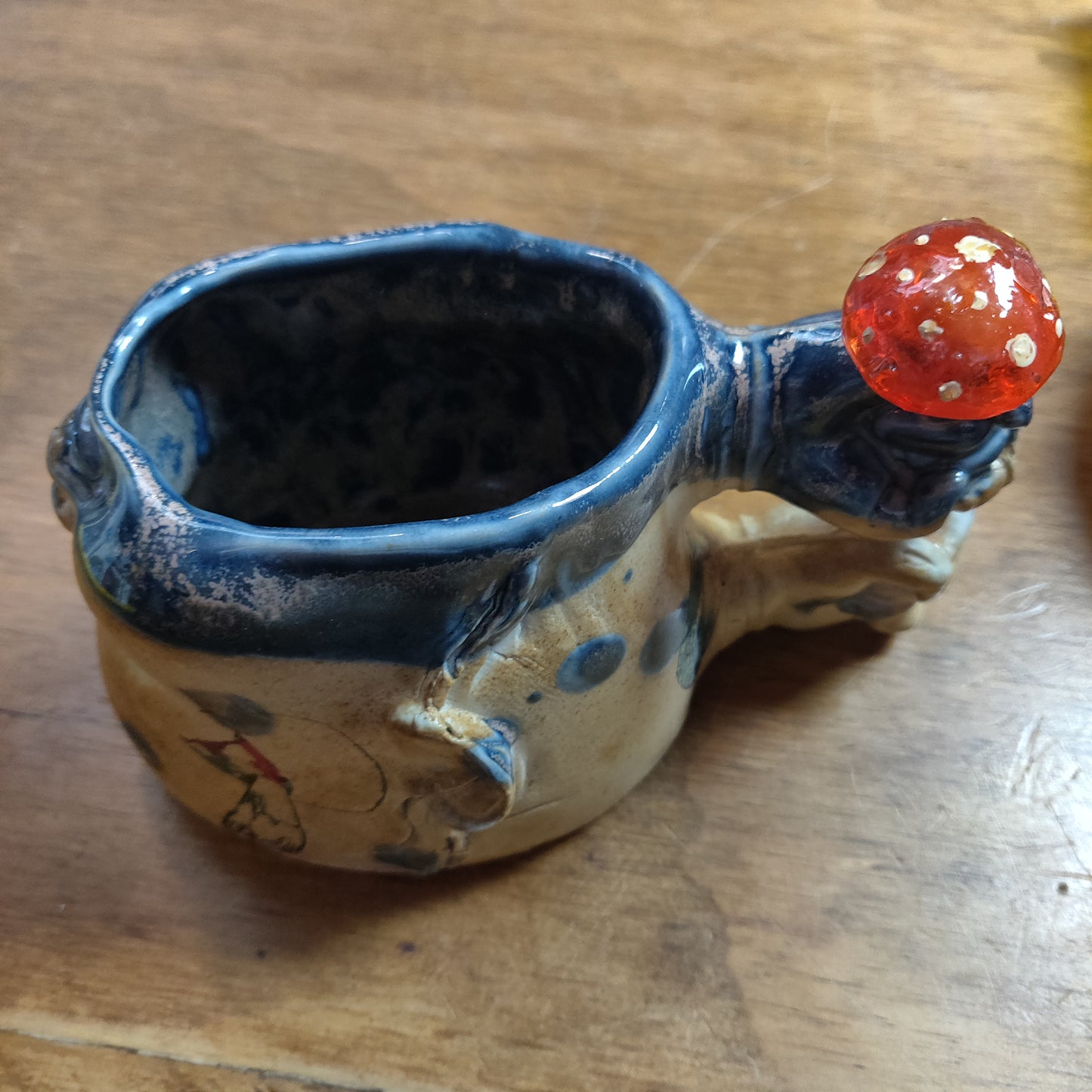 Mushroom Ceramic Beeb Head MUG