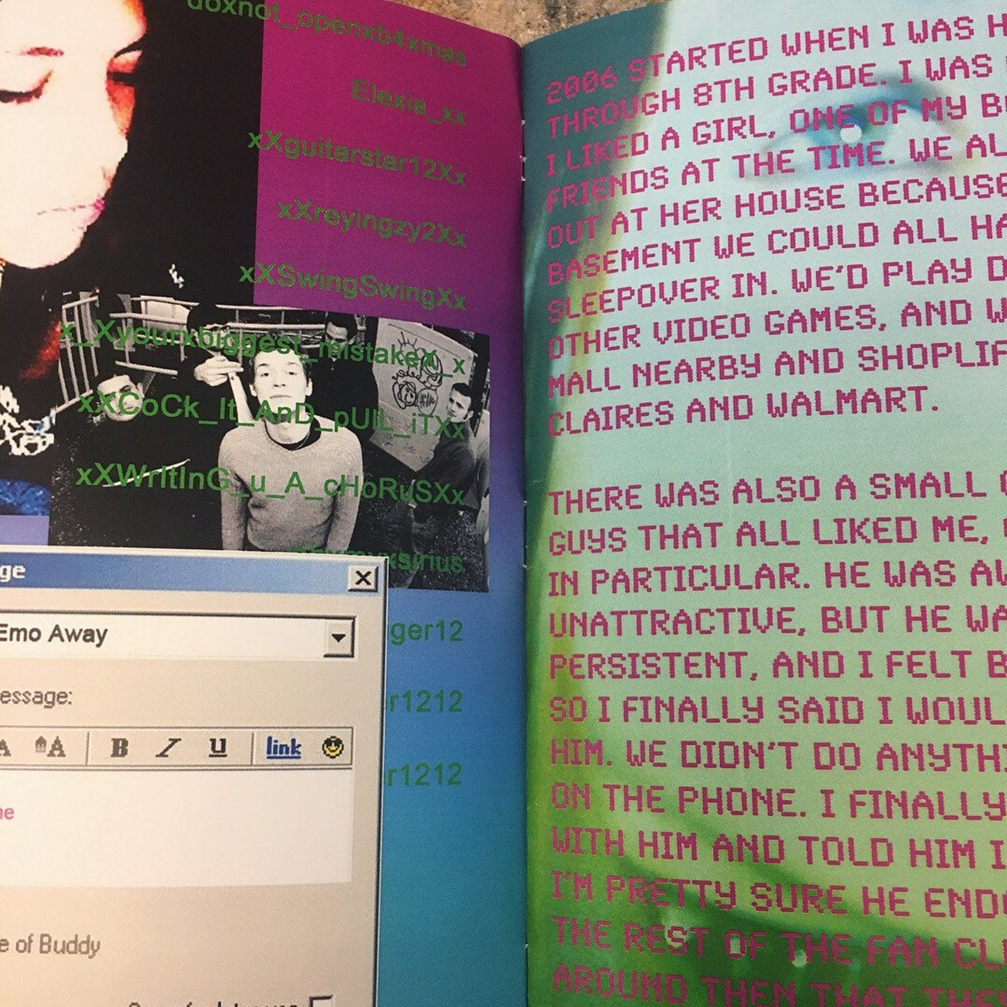2006: Coming Out in the Early 2000's ZiNE