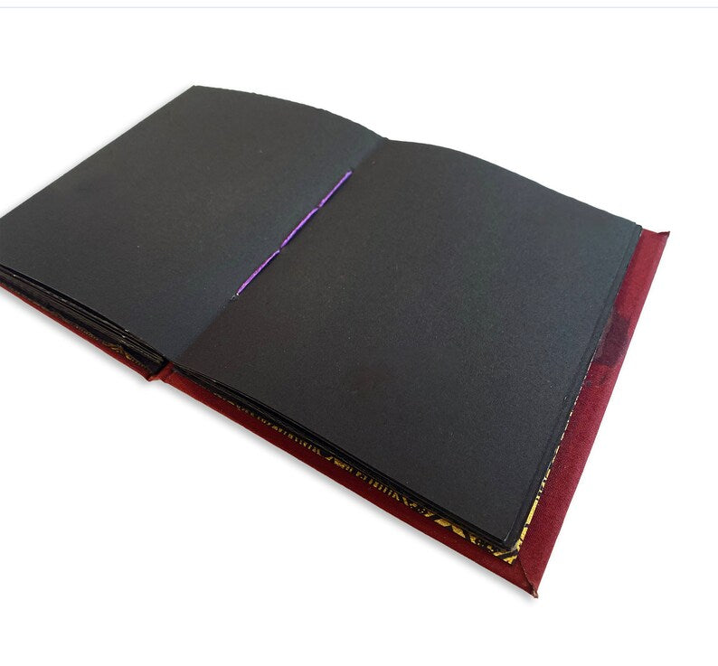 Deep Red 6.5x8" Hand Bound JOURNAL / SKETCHBOOK