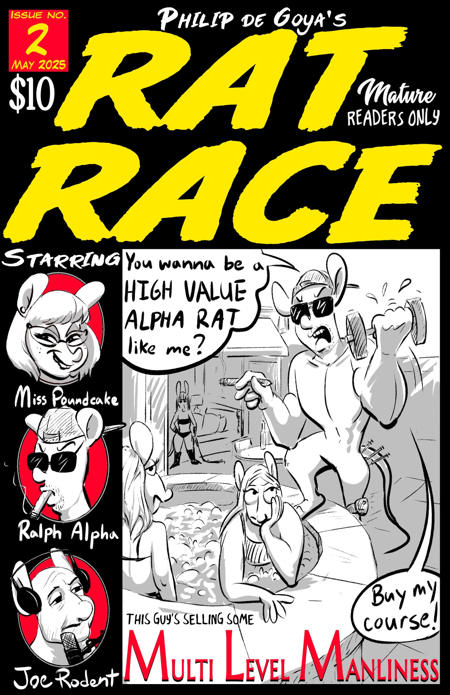 x18+ Rat Race #2 COMiC ZiNE