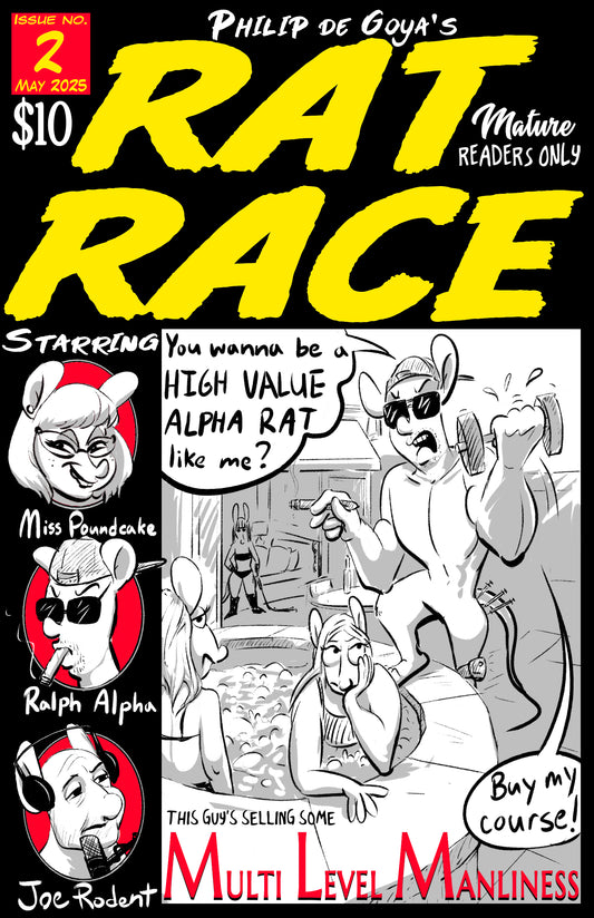 x18+ Rat Race #2 COMiC ZiNE