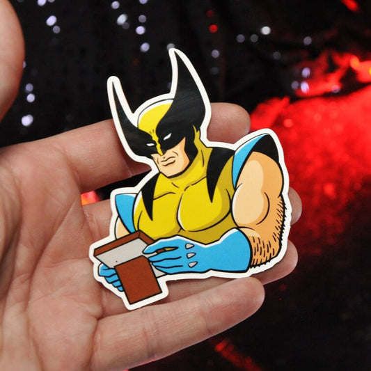 Sad Man with Claws STiCKER By Slayerfest 98