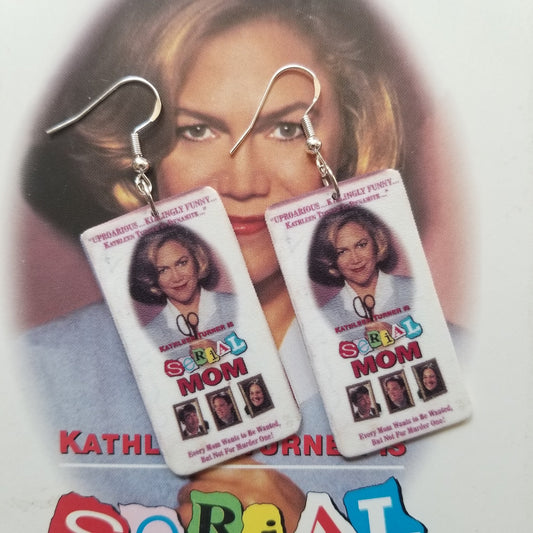 Serial Mom VHS Cover EARRINGS