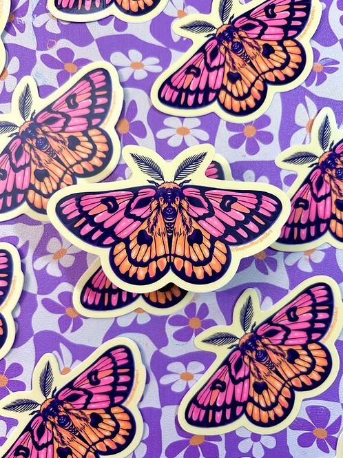 Sheep Moth STiCKER