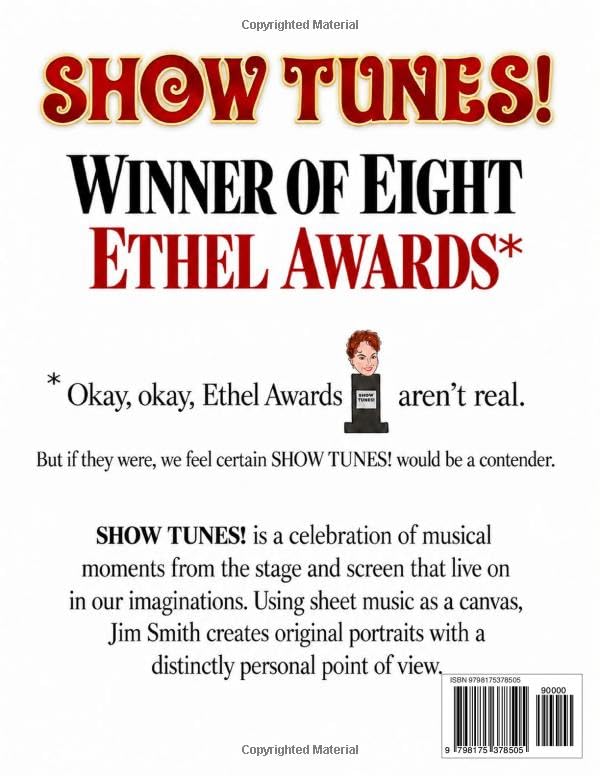 Showtunes! An Illustrated Celebration of Musicals by Jim Smith BOOK AUTOGRAPHED COPY