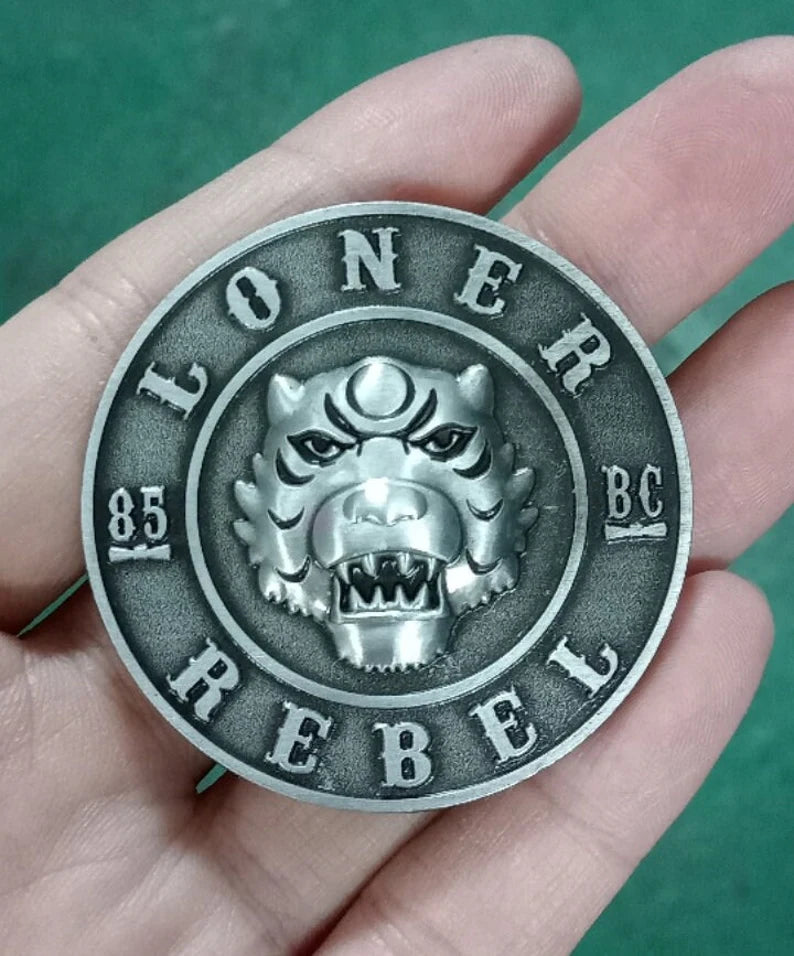 Loner / Rebel '85 METAL PiN