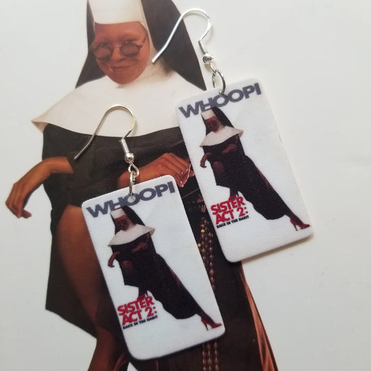 Sister Act 2 VHS Cover EARRINGS