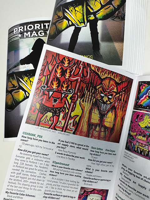 Priority Mag Issue #10 Street Art ZiNE @pmslaps