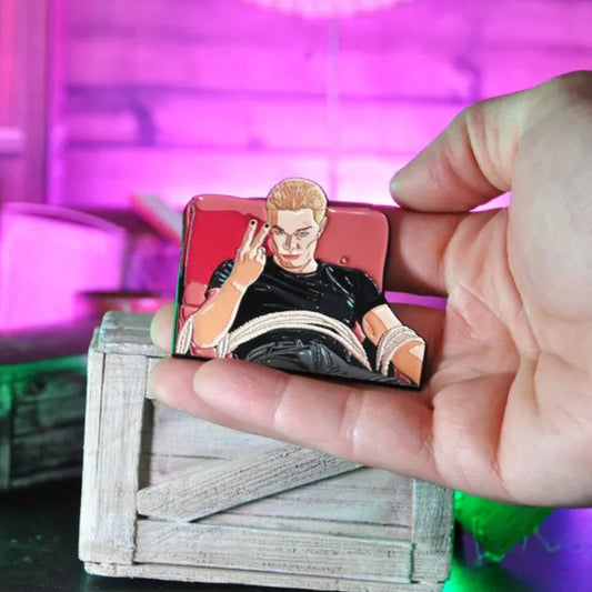 Spike Hush ENAMEL PIN by Slayerfest 98