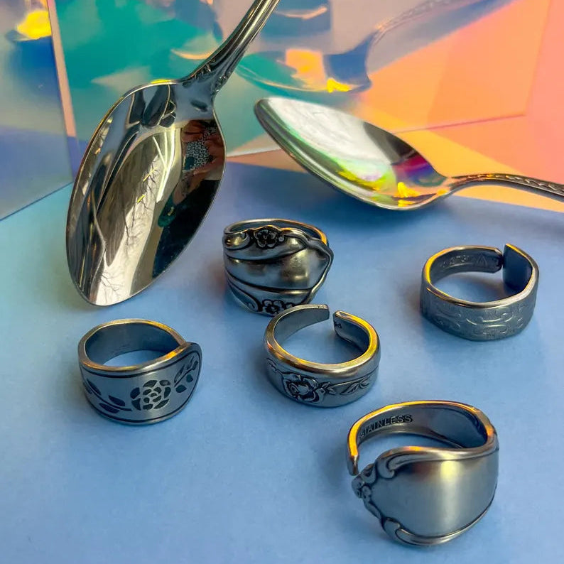 Vintage Spoon RING size 5