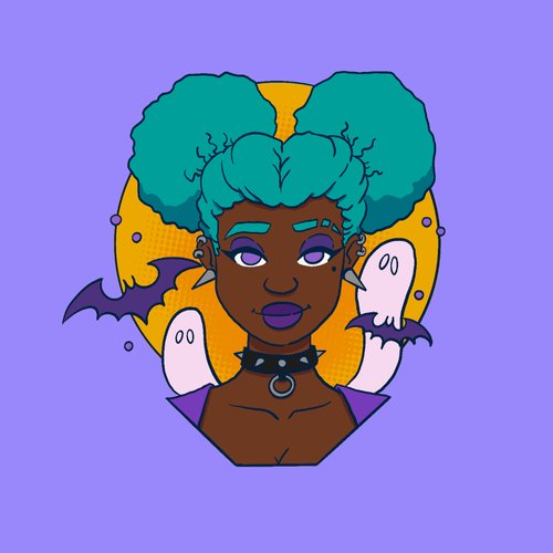 Lil' Miss Spoopy STiCKER