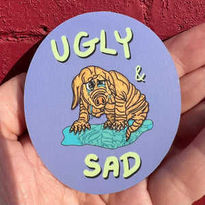 Ugly & Sad Squonk STICKER