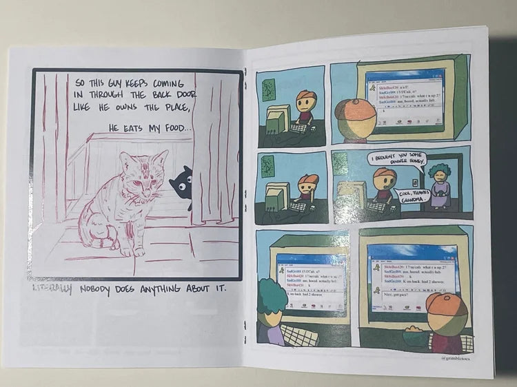 A Bunch of Stupid-Ass Comics and Crappy Illustrations ZiNE