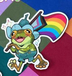 Pride Frog STiCKER