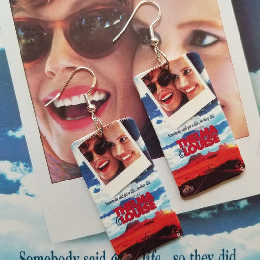 Thelma and Louise VHS Cover EARRINGS