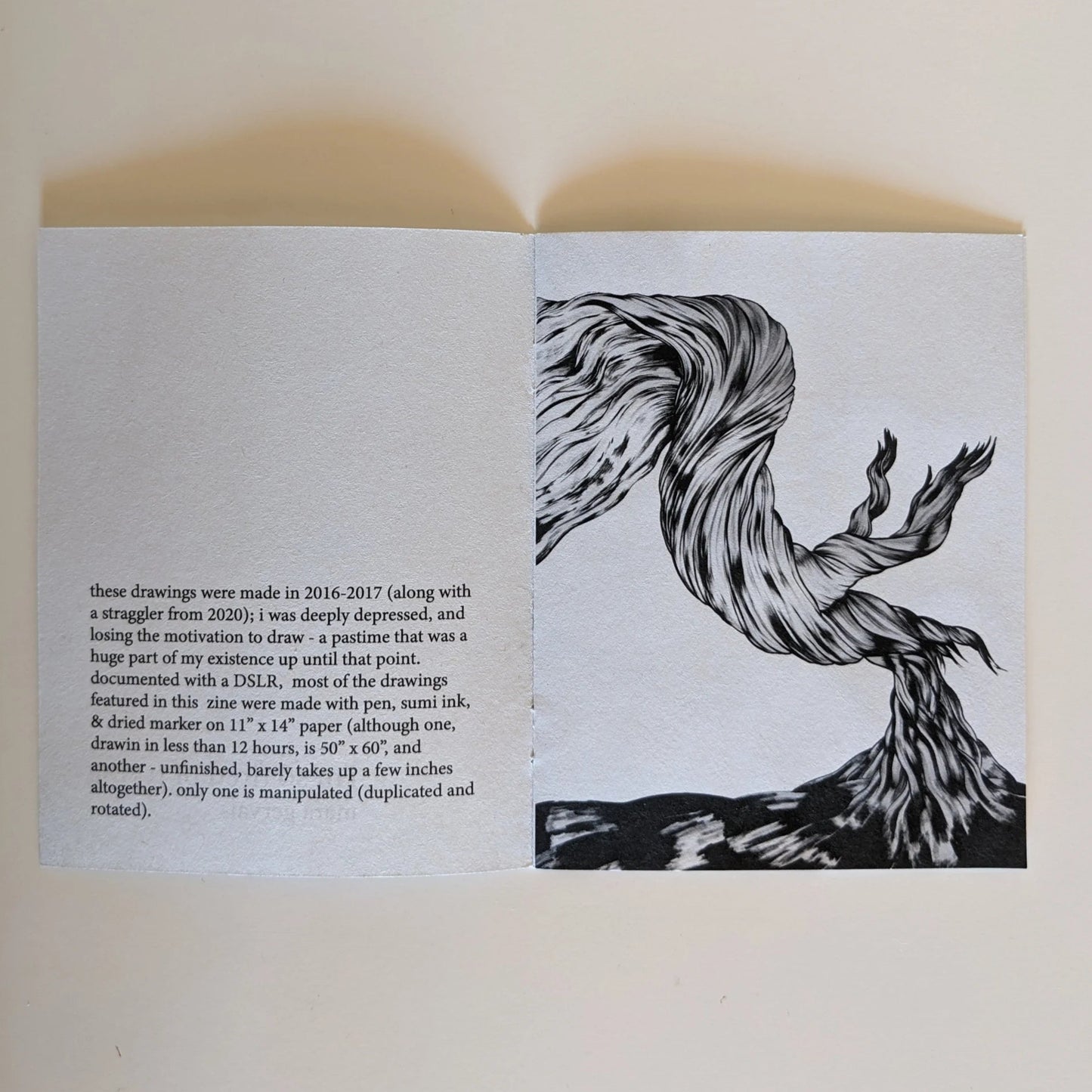 i'm so tired of trying ZiNE (optional sticker pack)