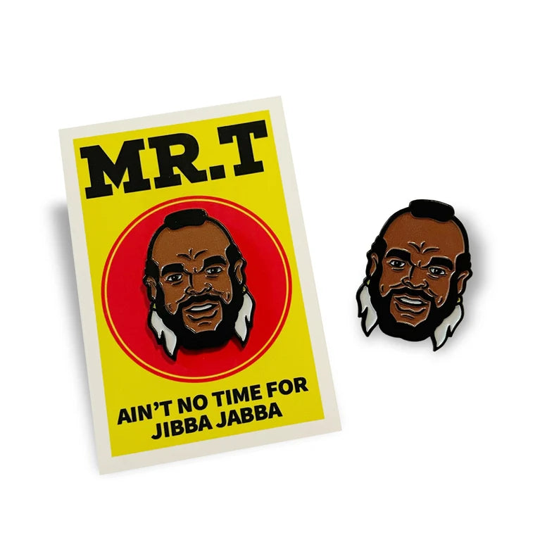 Mr T ENAMEL PiN by mattcandraw