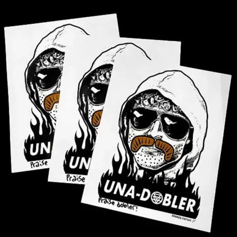 Una-Dobler PRiNT collab by Doomed Future and Praise Dobler