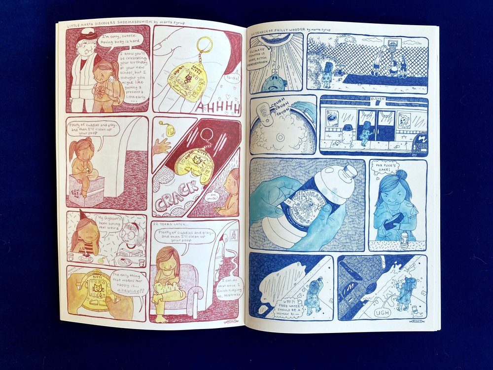 Untapped by Marta Syrup ZINE/ COMIC