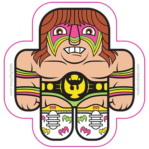 Warrior STICKER by mattcandraw