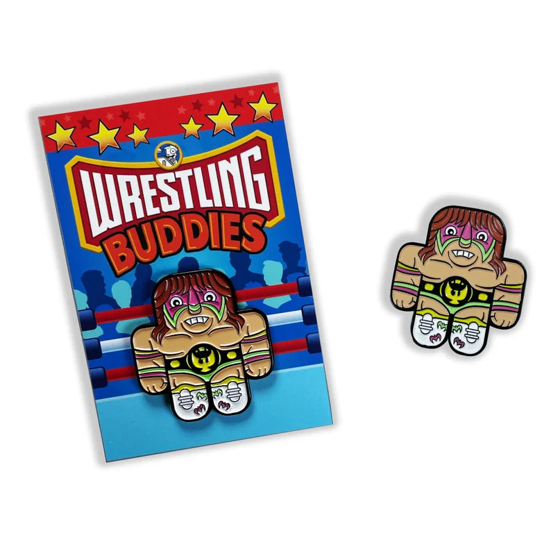 Wrestling Buddy PiN by mattcandraw