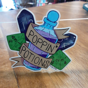 Poppin Potions STICKER