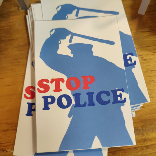 Stop Police STICKER