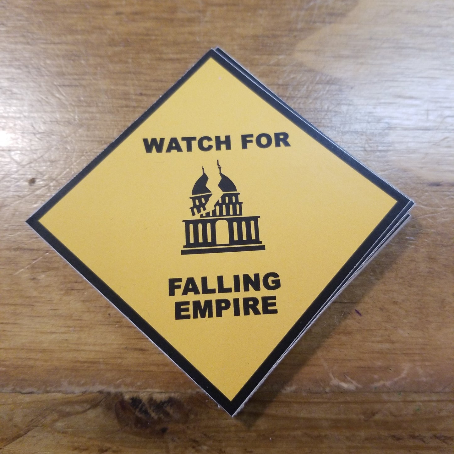 Watch For Falling Empire STICKER