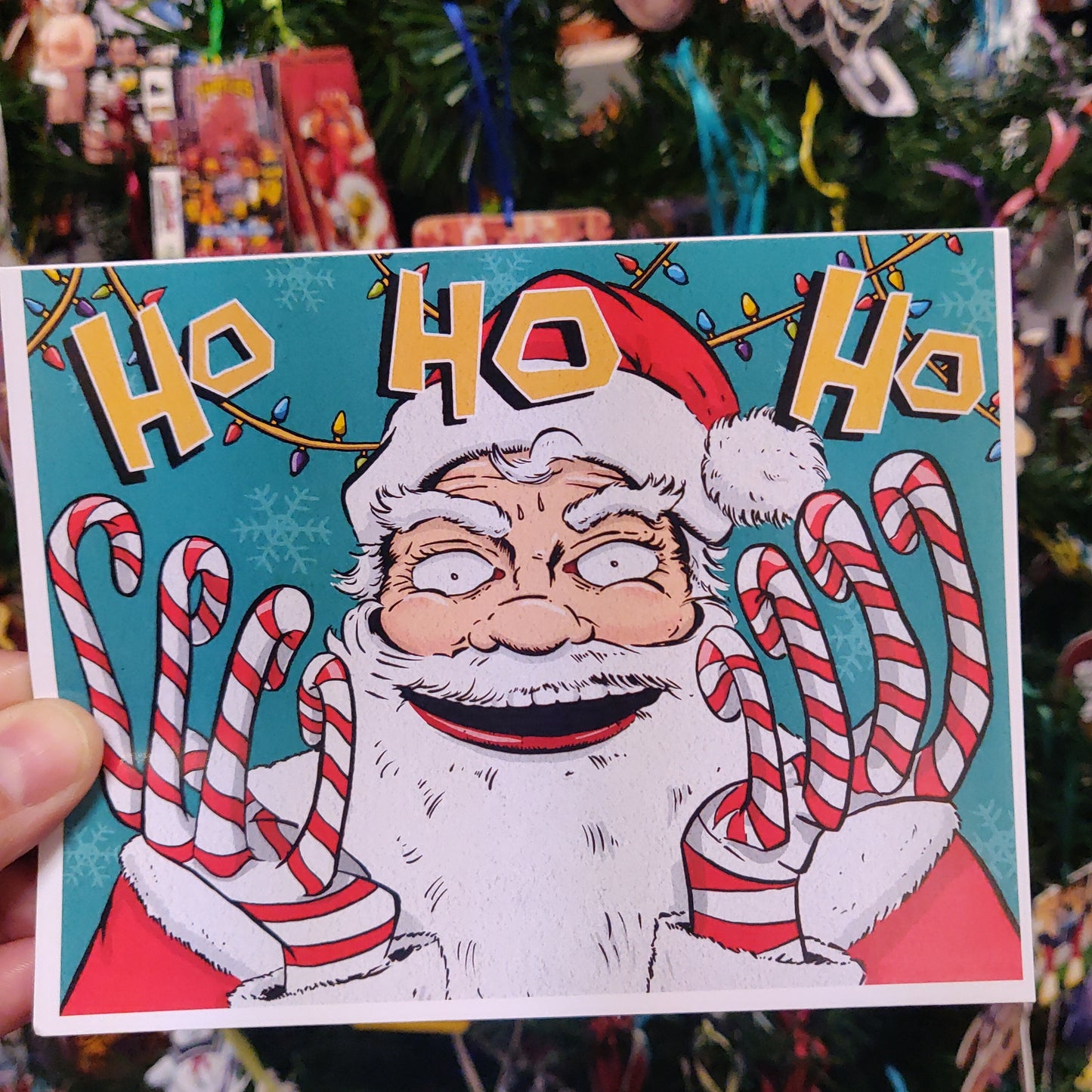 Ho Ho Ho GREETING CARD