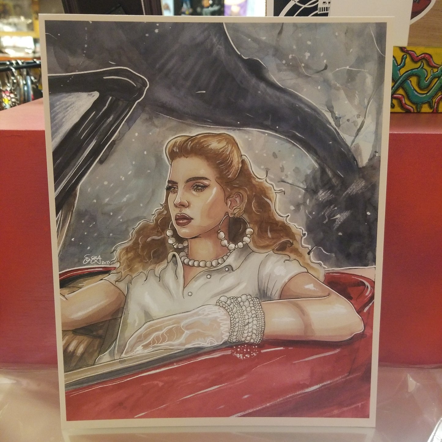 Lana Car PRINT