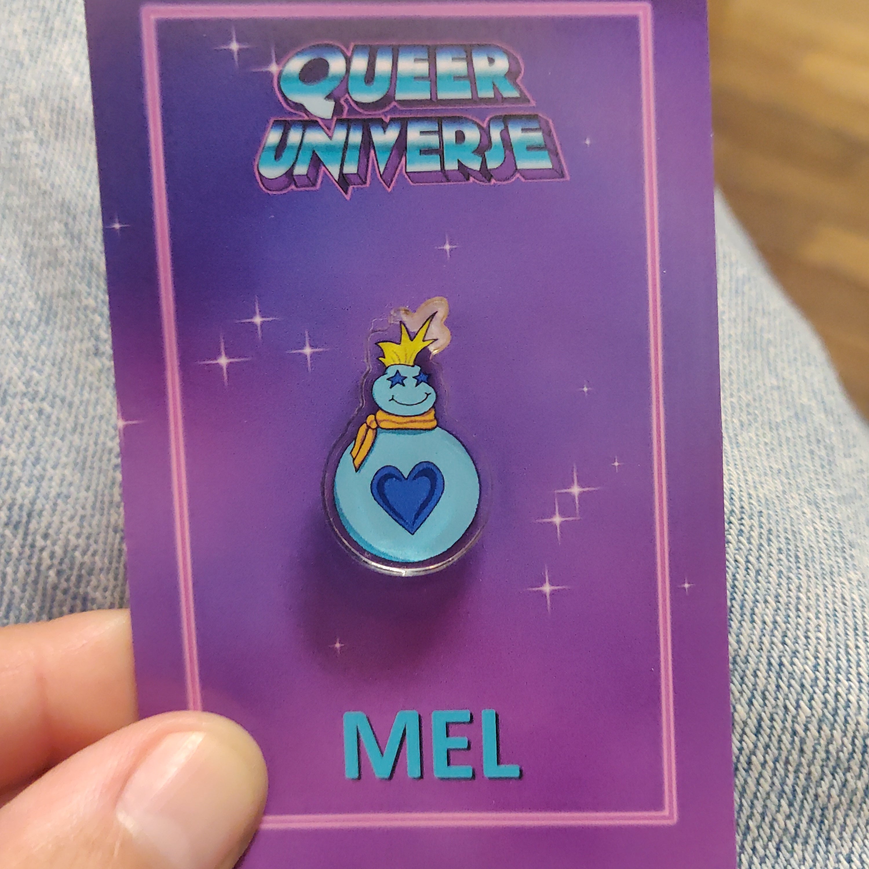 Queer Universe " Mel " ACRYLIC PIN
