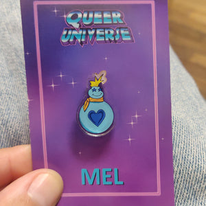 Queer Universe " Mel " ACRYLIC PIN