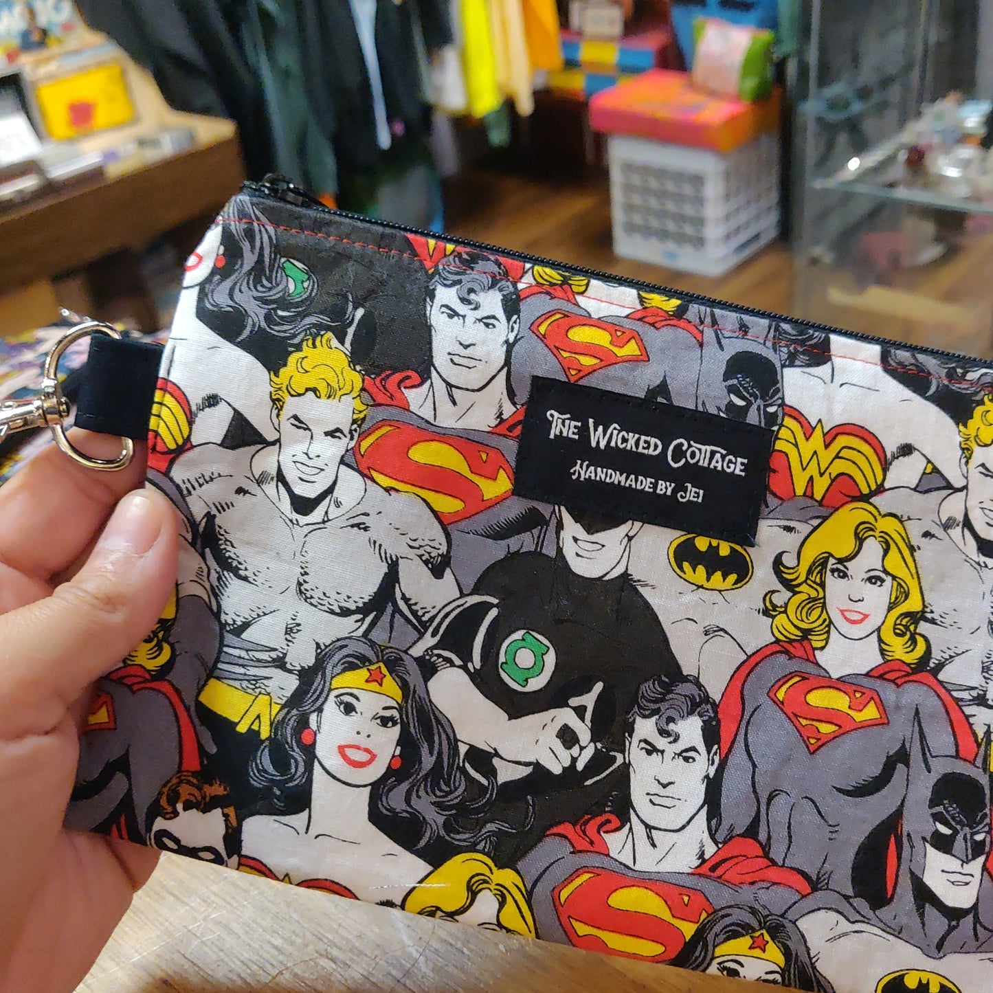 Super Heroes Small Zipper BAG / Pencil Case, etc.