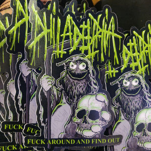 Philadelphia Fuck Around and Find Out STICKER