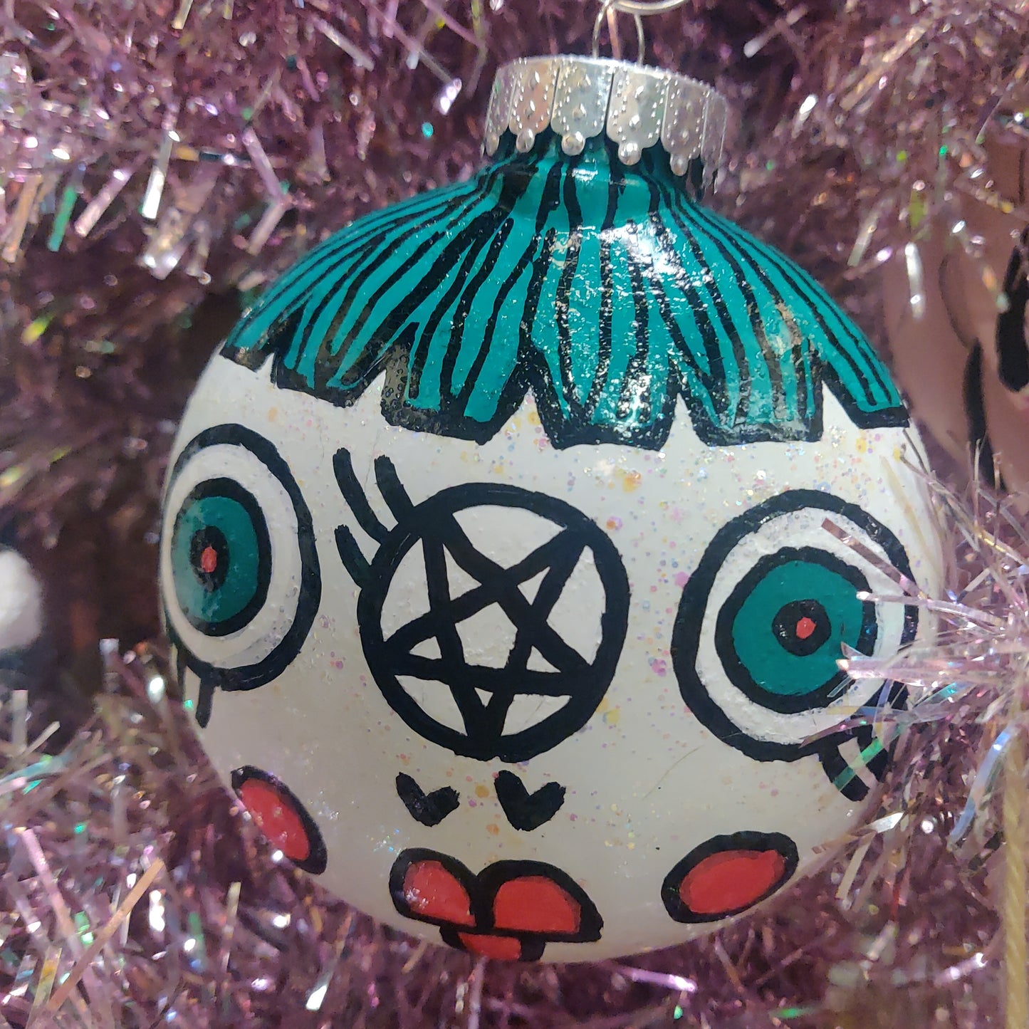 Little Punk People Hand-painted ORNAMENTs