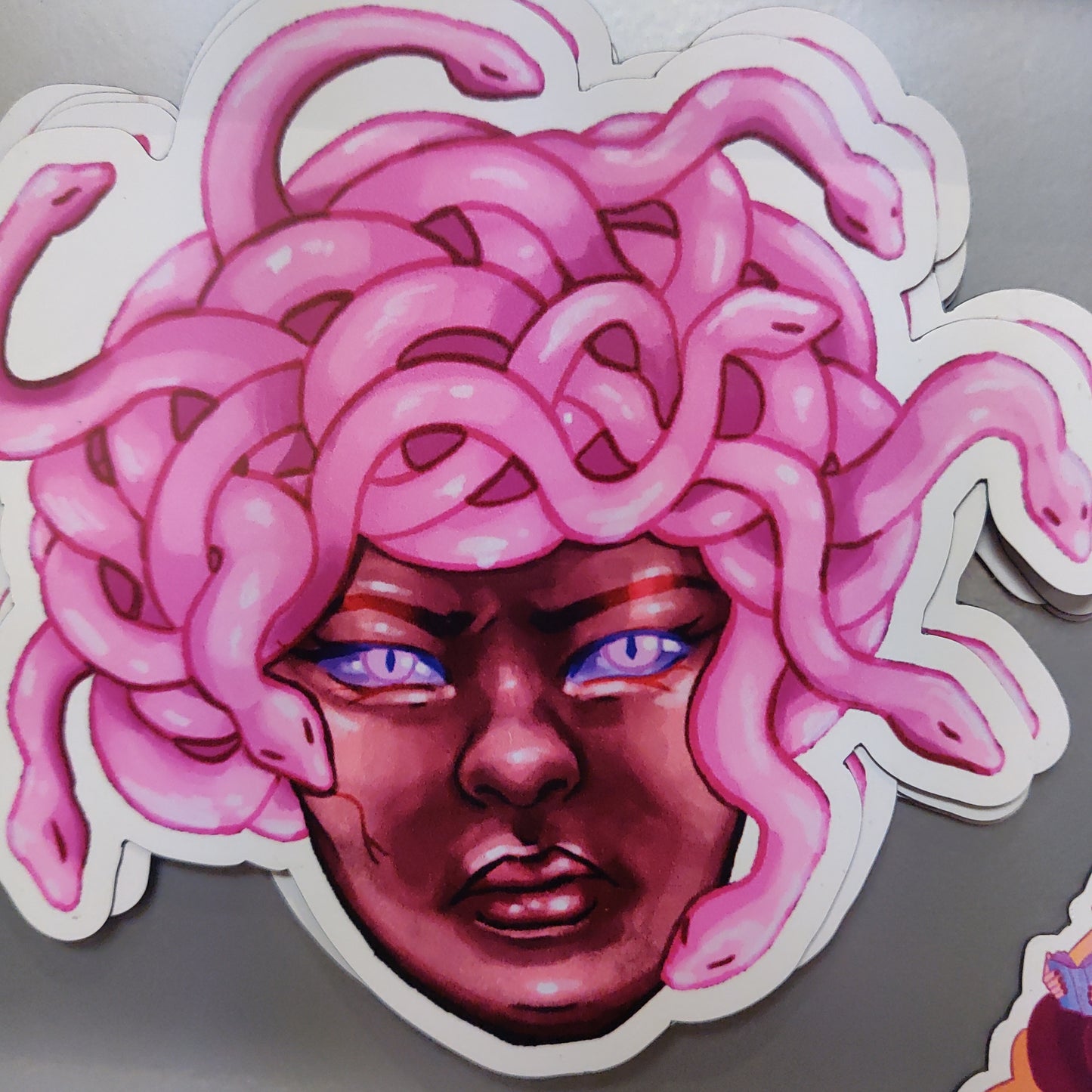 Medusa MAGNET by Obeillustration