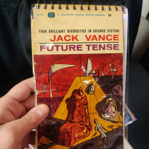 Upcycled Vintage Science Fiction Book Sketchbooks / NOTEBOOKs