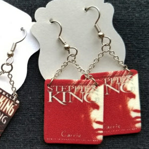 Prom Queen book cover EARRINGS