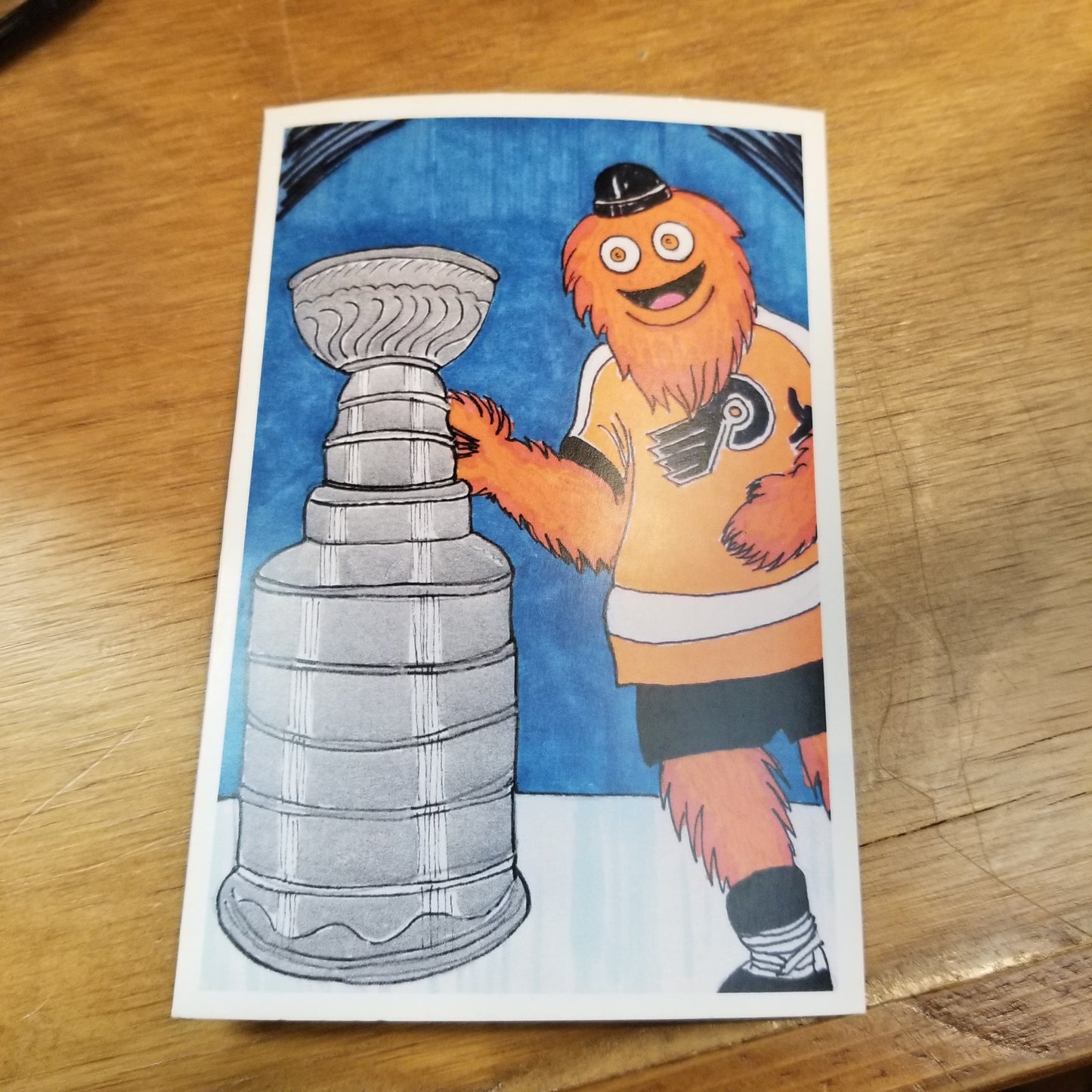 Grit Stanley Cup POSTCARD