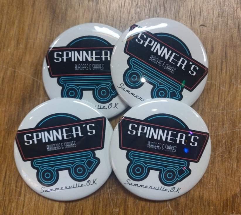Spinner's Burgers and Shakes PIN