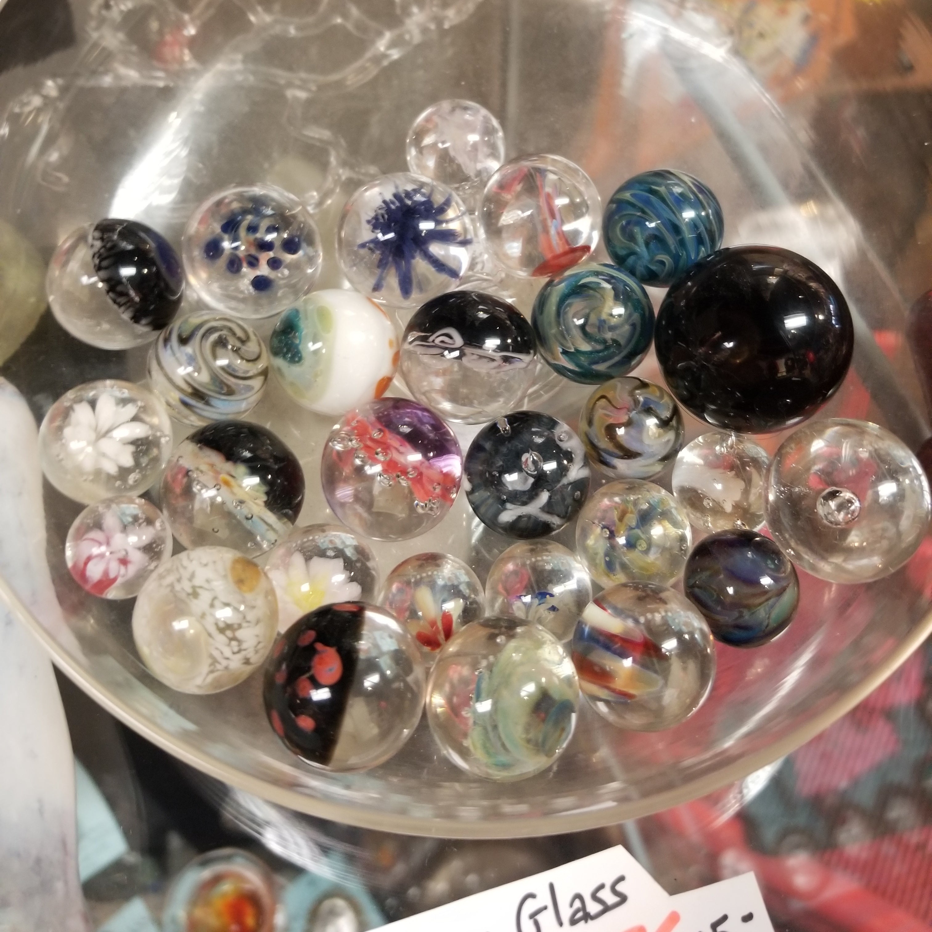 Assorted MARBLES W.C. Glass